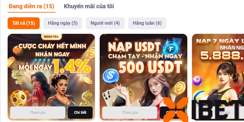 Chương trình khuyến mãi Xibet hấp dẫn cho tân thủ Chương trình khuyến mãi Xibet hấp dẫn cho tân thủ