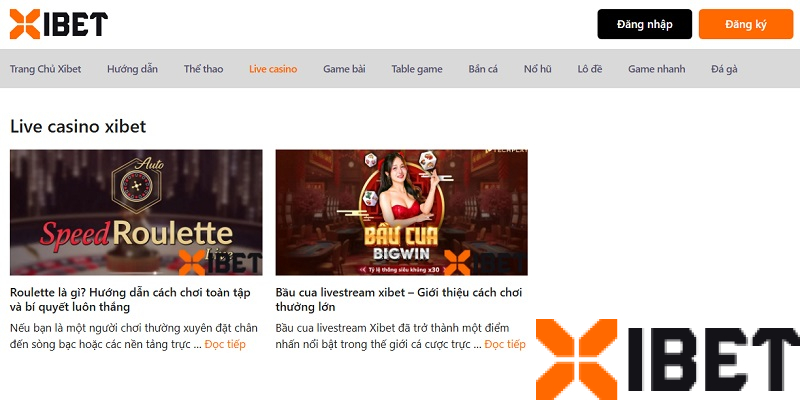 Live casino Xibet – Sòng bạc trực tuyến đẳng cấp quốc tế Live casino Xibet - Sòng bạc trực tuyến đẳng cấp quốc tế